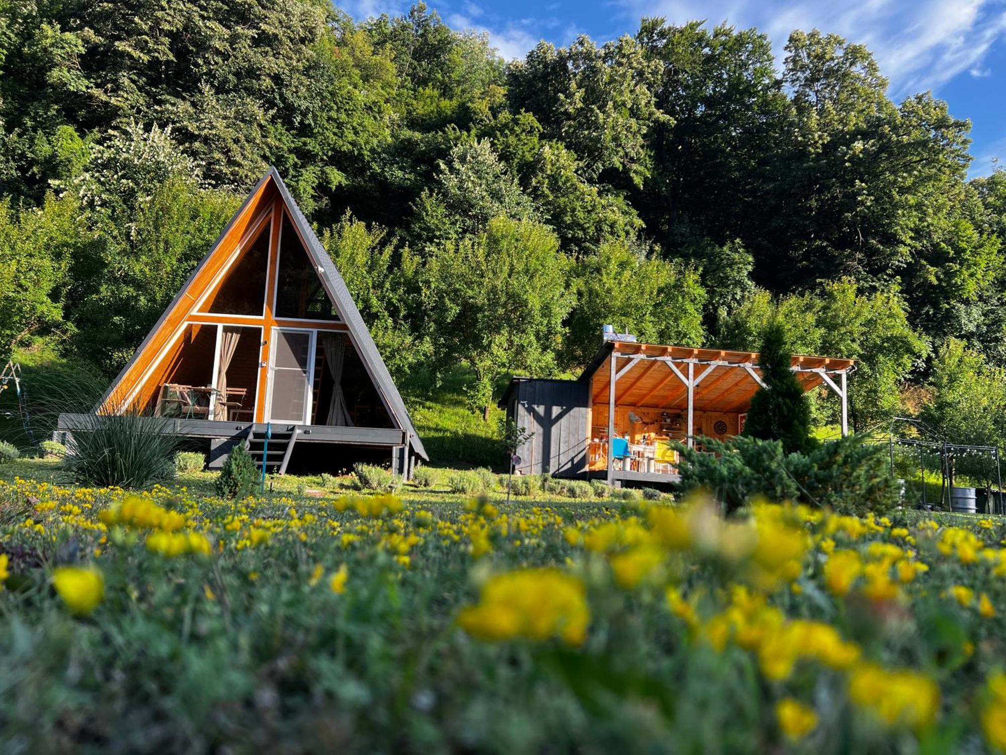 Cabane A-Frame Svinita Eksteriør bilde