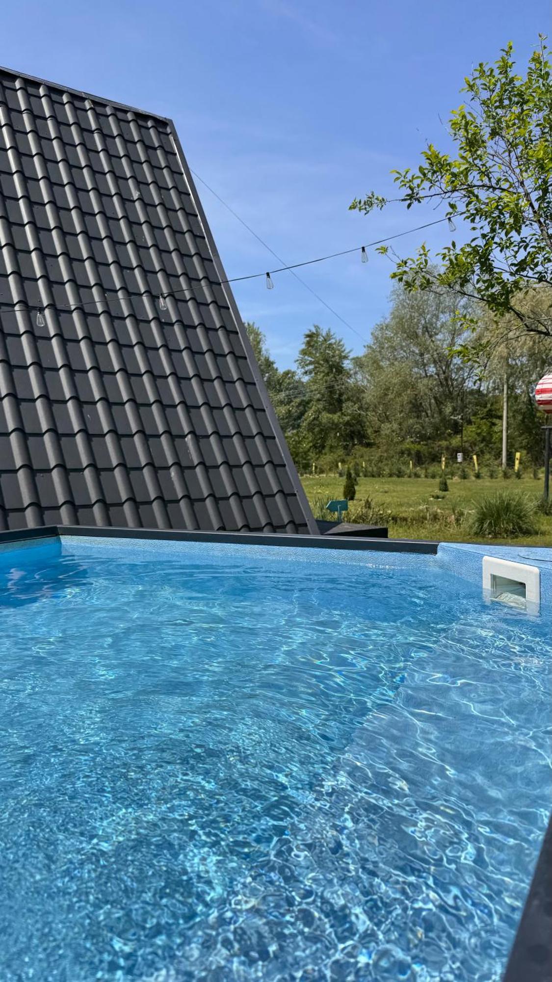 Cabane A-Frame Svinita Eksteriør bilde